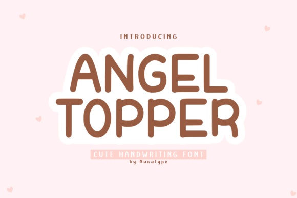 Angel Topper: A Handwritten Font with Editorial Charm