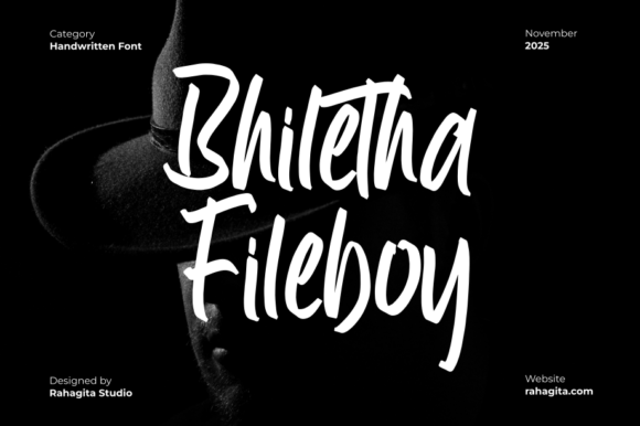 Bhiletha Fileboy – A Script Font That Earns Its Place