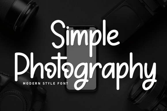 Exploring the Simple Photography Font for Editorial Design