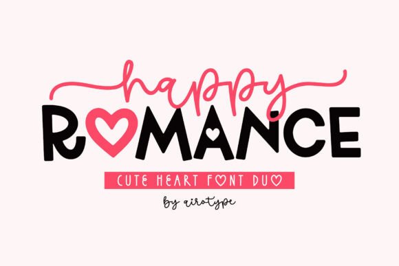 Happy Romance: A Font Duo for Editorial Mood and Structure