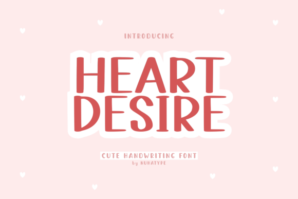 Heart Desire: The Friendly Script Font for Modern Digital Marketing