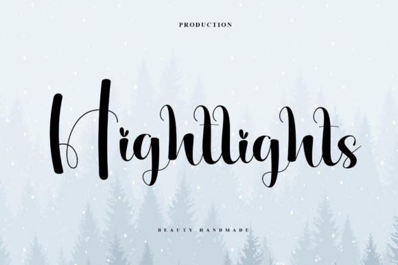 Hightlights Font Review: A Graceful Typeface for Modern Branding