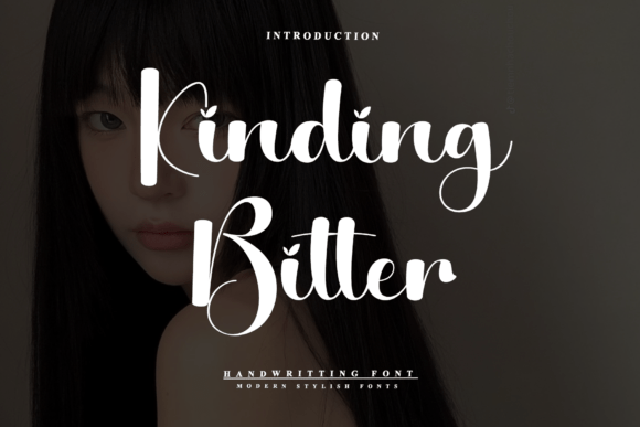 Kinding Bitter: The Elegant Script Font for Digital Designers