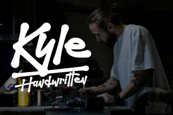 Kyle Handwritten: The Warm & Casual Font for Digital Branding