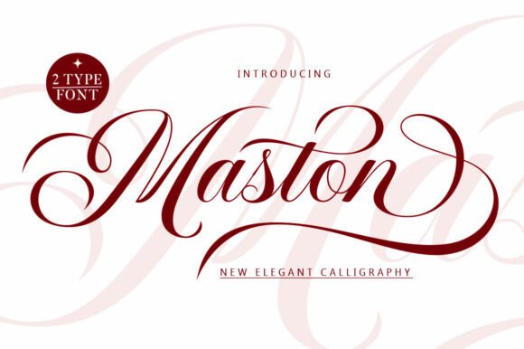 Maston: A Script Font That Connects With Modern Audiences