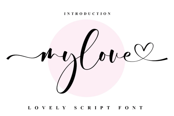Mylove Font: A Romantic Script for Branding Projects
