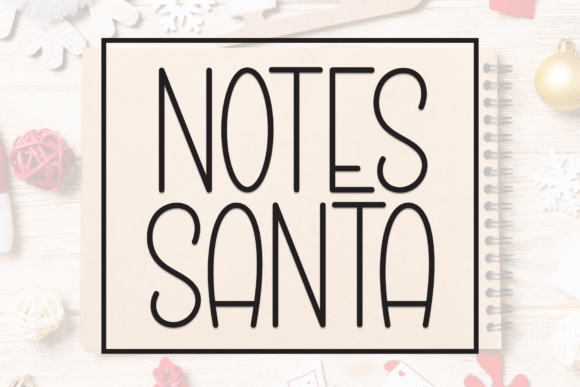 Notes Santa: A Handwritten Font That Transforms Campaign Visuals
