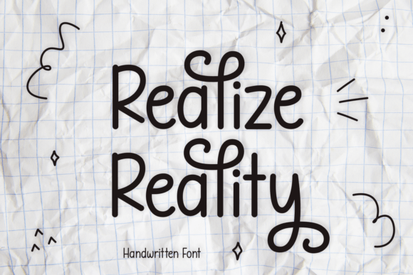 Realize Reality: An Elegant Script Font for Modern Web Design
