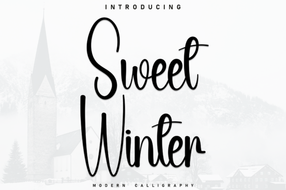 Sweet Winter: The Script Font That Makes Your Message Feel Human