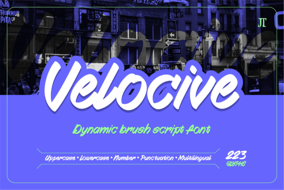 Testing Velocive Font for a Brand Identity Project