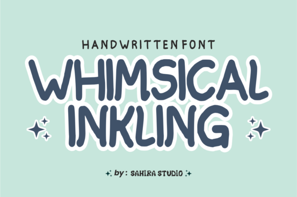 Whimsical Inkling: A Handwritten Font for Editorial Design